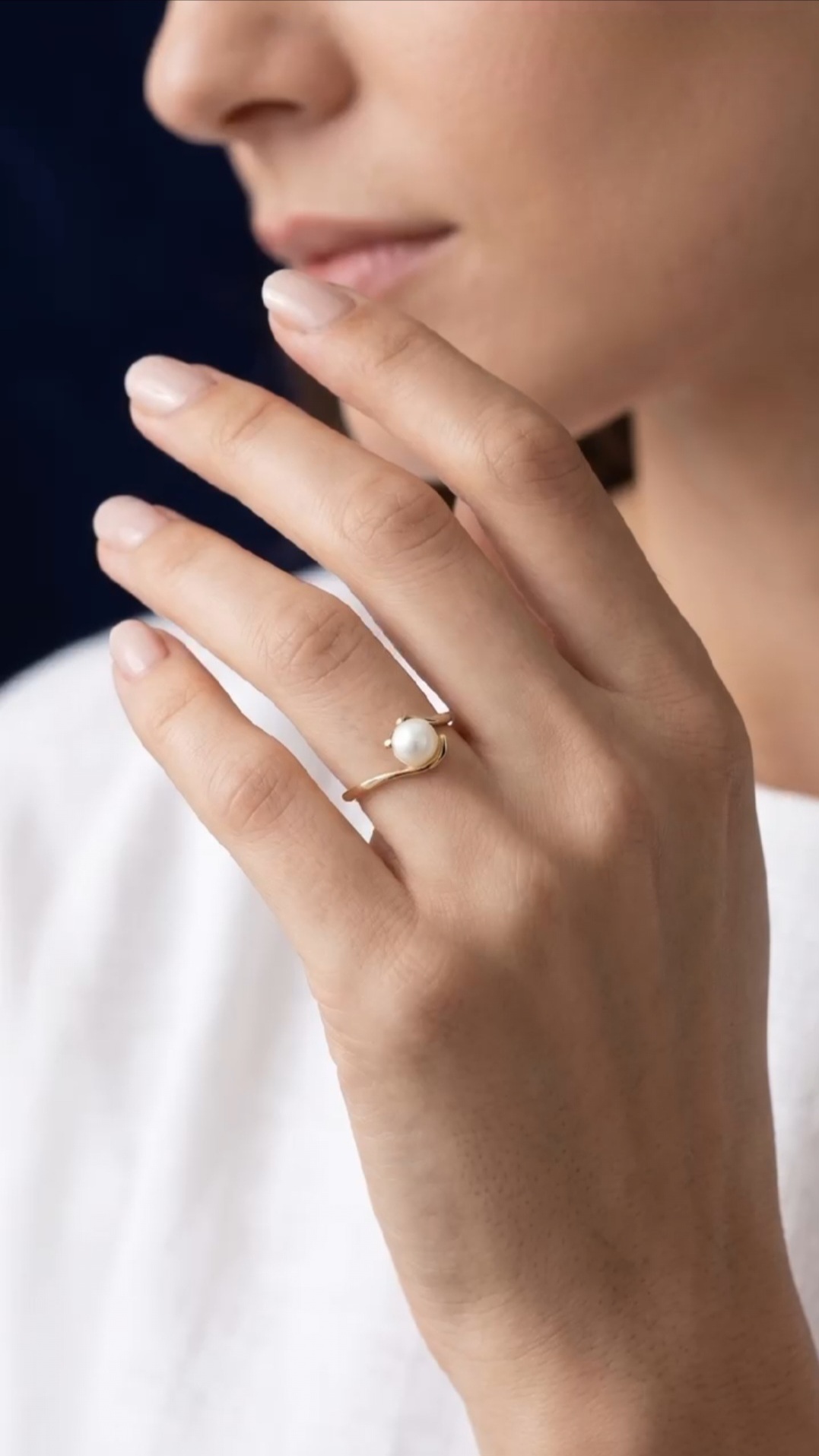 Anillo Perla